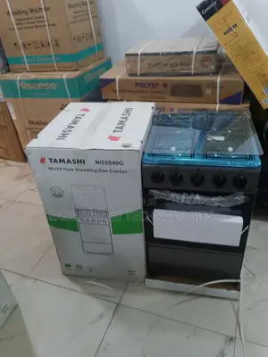 New Tamashi 50x50 4 Burner Gas Cooker With Oven Light