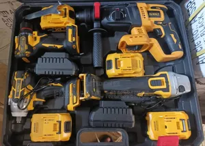 Dewalt 4-in-1 Cordless Rechargeable Power Tool Combo Kit