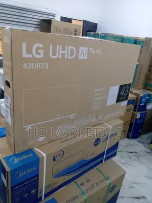 Brand New Lg 43ur73 43" Uhd Smart Tv - Latest 2024 Series