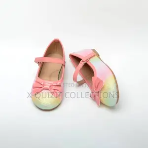 Cosy Susy Glitter Ombre Rainbow Flat Shoe (25-30)