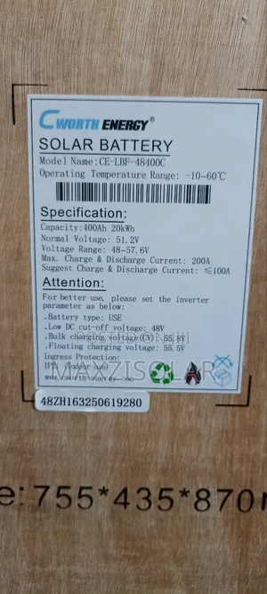 20kwh Cworth Lithium Battery