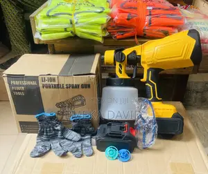 Portable Cordless Li-Ion Paint Spray Gun