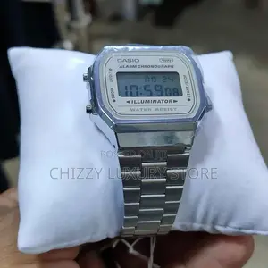 Casio Quality Luxury Men Chain Strap Wristwatch