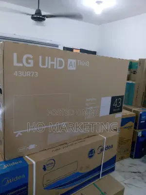 Sealed Lg 43ur73 43" Uhd Smart Tv With Active HDR Game Optimizer