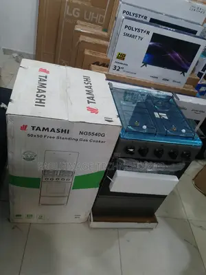 Tamashi 50x50 4 Burner Gas Cooker – Oven Lamp Included