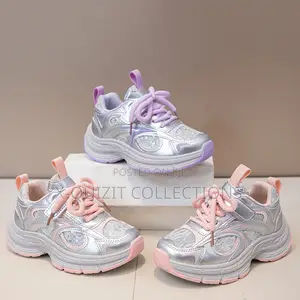 Silver Glitter Chunky Sneakers (32-37)