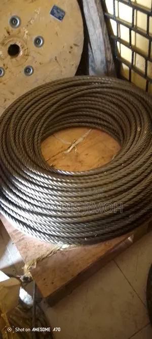 20mm Black Steel Wire Rope