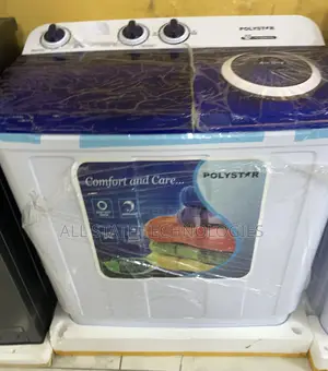 Polystar 7kg Double Tub Top Loader Washing Machine