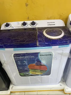 Polystar 7kg Semi-Automatic Twin Tub Washing Machine