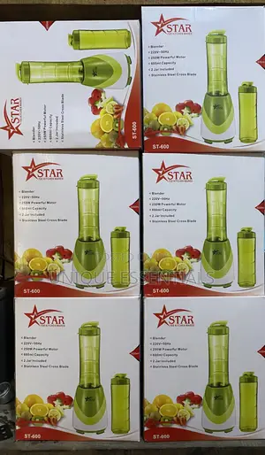 Star 2cups Smoothie Maker With Cross Blade