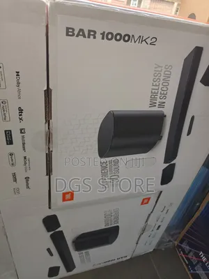 JBL Bar 1000mk2 7.1.4 Channel Bluetooth Speaker