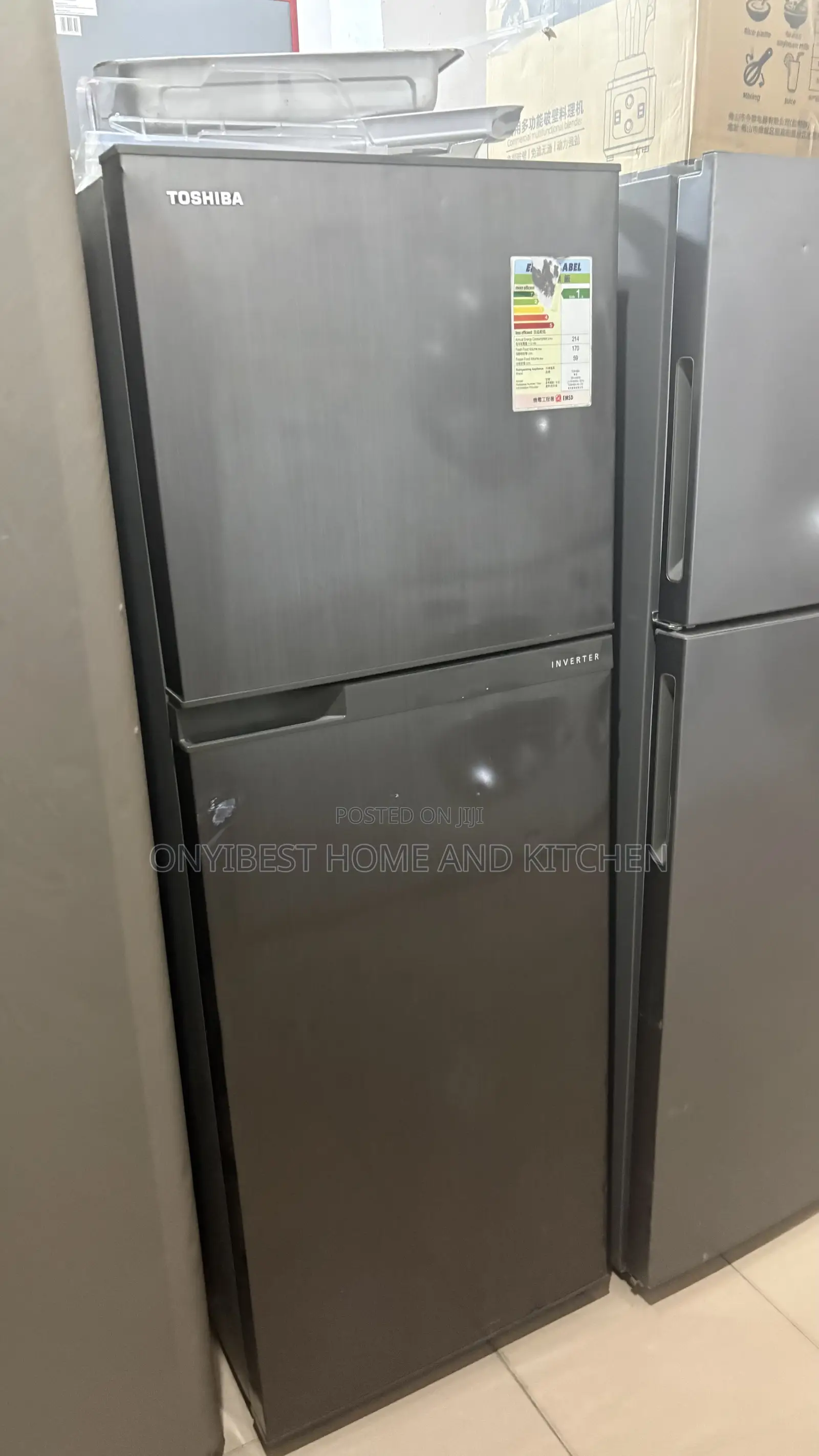 Toshiba Double Door Refrigerator