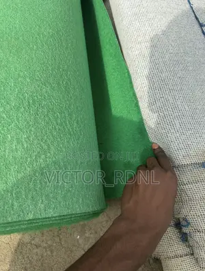 Green Wall to Wall Rug