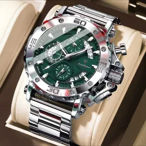 High Quality Poedagar Active Chronograph Chain Wristwatch
