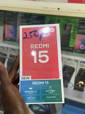 New Xiaomi Redmi 15 256 GB Black