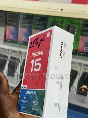 New Xiaomi Redmi 15 256 GB Black