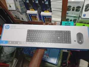 Hp Cs700 Wireless Keyboard Mouse Combo – 2.4ghz, Ergonomic