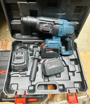 Bosch Cordless Rotary Hammer Drill, Likely a Model From 118volts