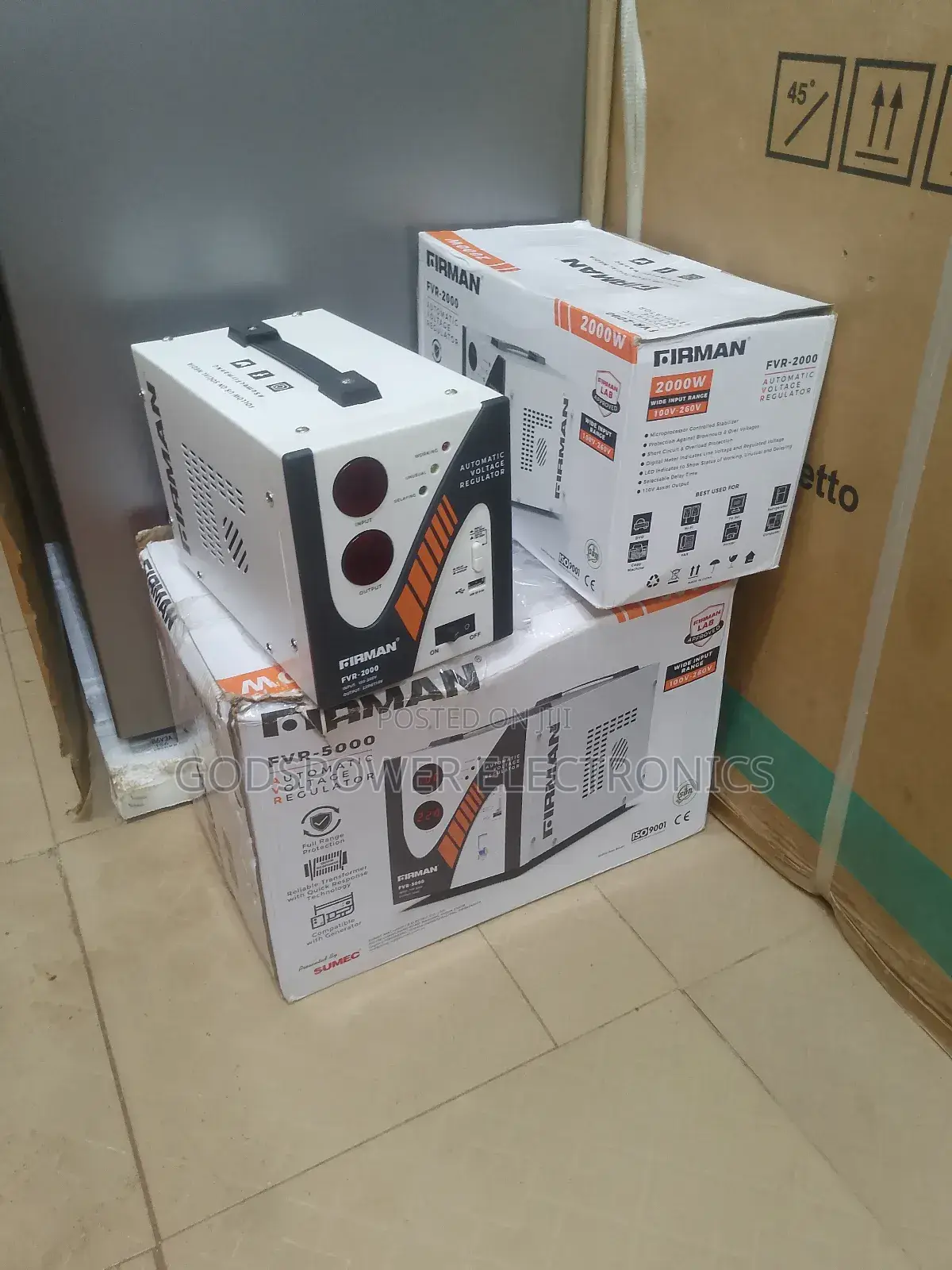 Firman 2000w Automatic Voltage Stabilizer