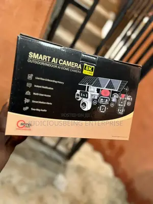 4 Lens 4g Solar Camera With Resolution