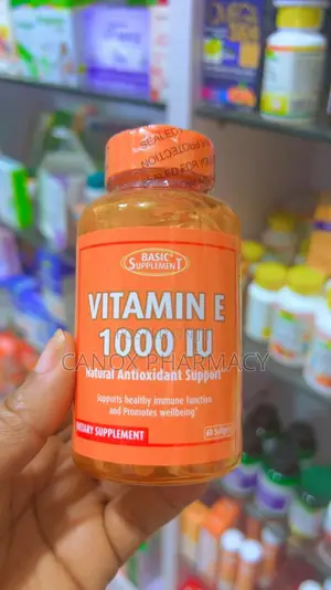 Basic Supplements Vitamin E 1000iu - 60 Softgels