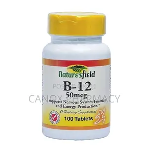 Nature's Field Vitamin B-12 50mcg - 100tabs