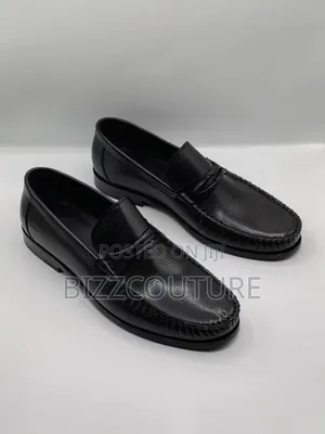 Original Italian Genio Leather Loafers Available in Store