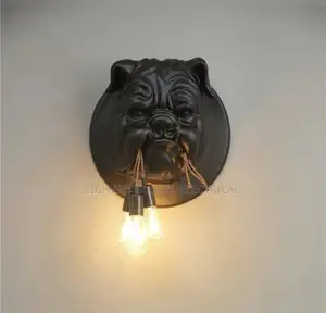 Bull Face Decor Wall Light