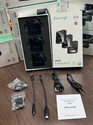 Sx39 Dual Anc Baiwangli Microphone 3in1 Receiver iPhone,Type C, Camera