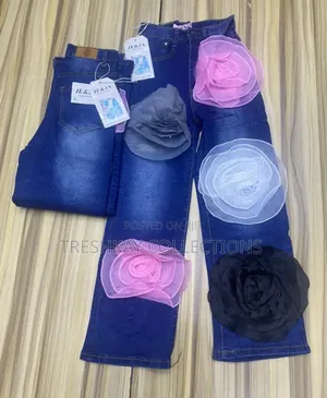 Luxury Stylish Kids Jeans For Girls