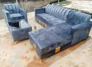 L Shape With Center Table