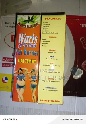 Fat Burner Flat Tummy War Is Herbal Flusher