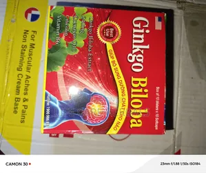 Ginkgo Biloba Herbal Capsule