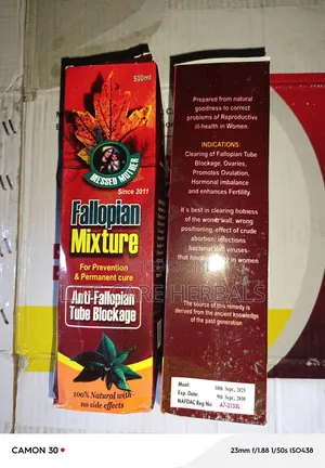 Anti Fallopian Tube Blockage Herbal Mixture