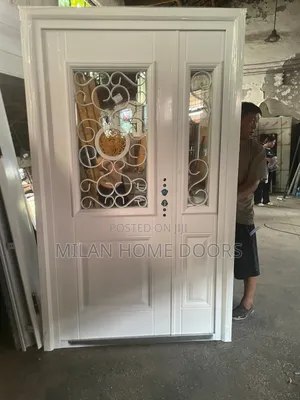 4ft Entrance Steel And Glass Door