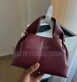 High Quality Polene Leather Bag Available In Black, Nude , Burgundy