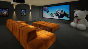 Sofa WTH Ottoman That Also Serve as Bed Wen Place in Front of the Sofa