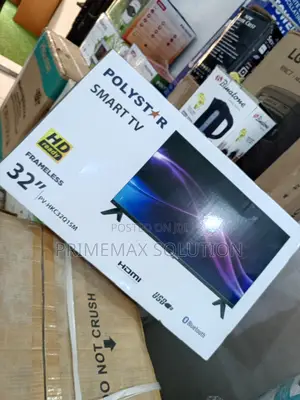 Polystar 32 Inch Frameless Smart Tv + Netflix, Youtube Prime Video
