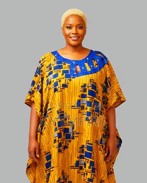 Ankara Bubu With Embellishments