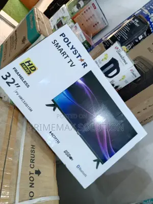 Polystar 32" Hd Smart Android Television - Black