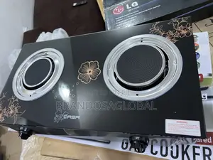 Qasa QGC-2bg Clean Heat Infrared Cooker 2-Burner Ultra-Efficient