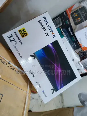 Polystar 32" Smart Android Led Tv - Triple Protection + Usb Playback