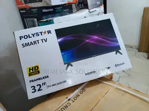 Polystar 32" Led Smart Television With Screen Mirroring Wifi