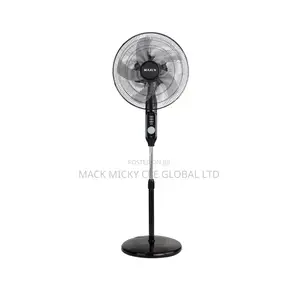 Maxi Standing Rechargeable Fan 18 Inch Black (45ac-Kys)
