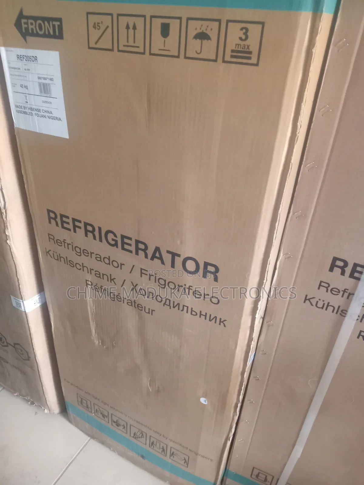 43kg Hisense Refrigerator