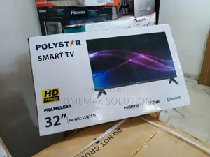 Polystar 32" Smart Tv - Watch Dstv, Gotv Without Decoder