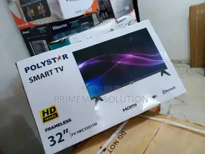 Polystar 32" Smart Android Tv - Ultra Slim Bezel Design