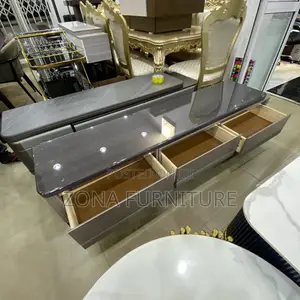 High Quality Foreign Design Turkish Luxury Tv Console (Tv Stand)2meter