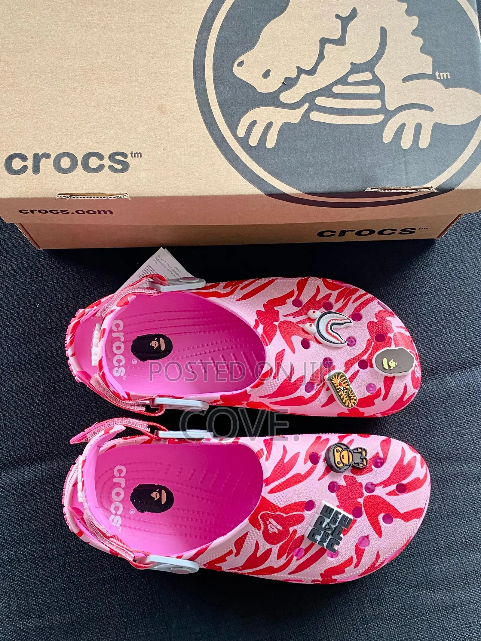 Bape X Crocs Classic