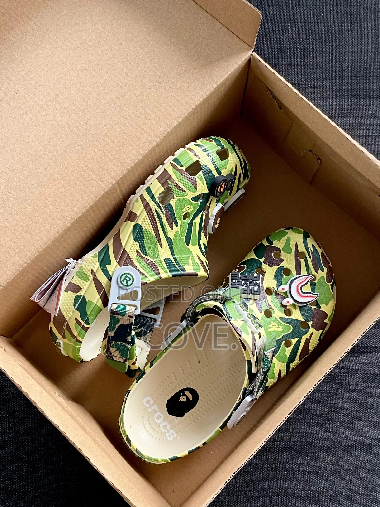 Bape X Crocs Classic